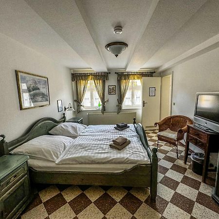 Hotel Garni Zur Post Wernigerode Bagian luar foto