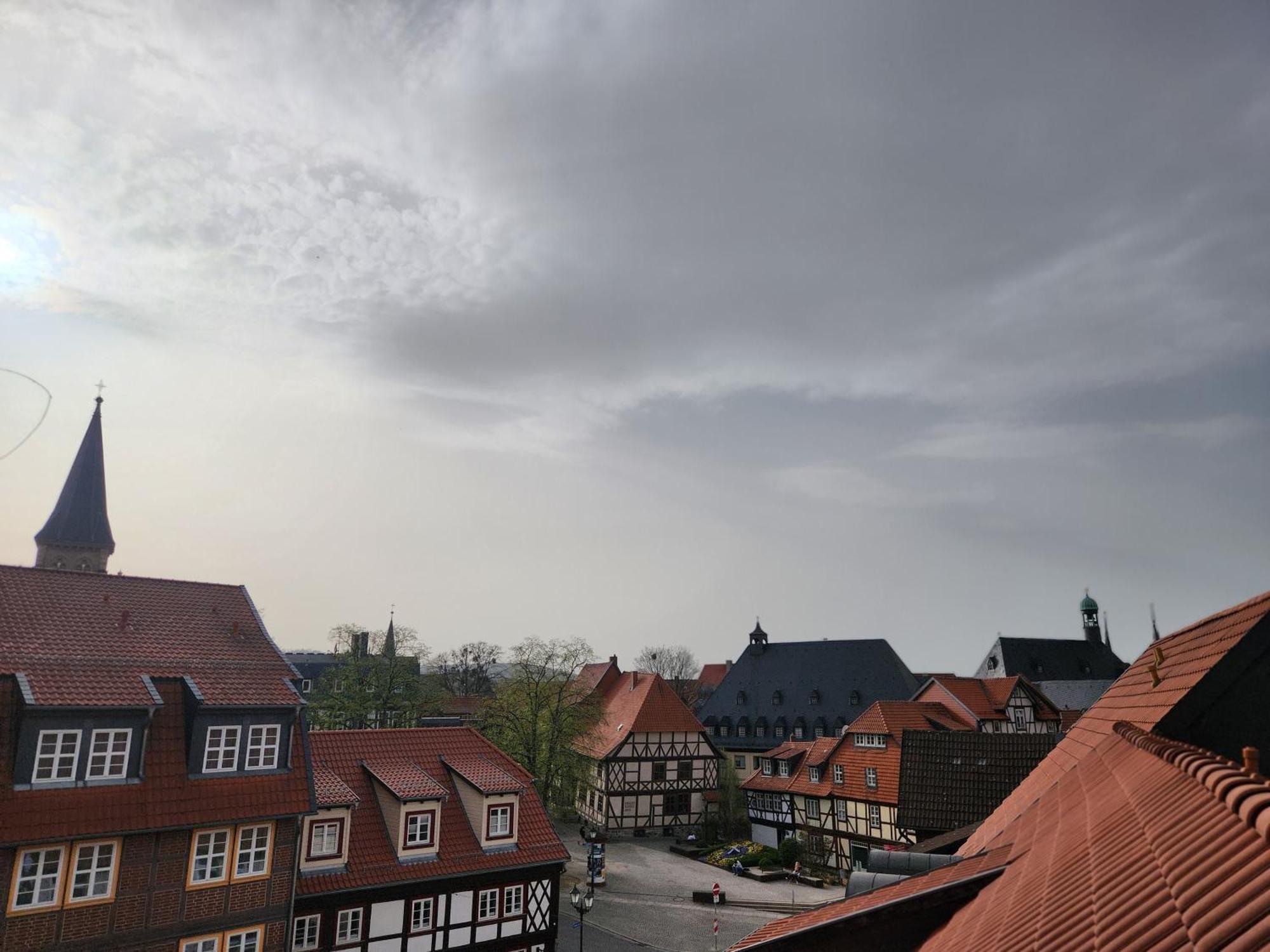 Hotel Garni Zur Post Wernigerode Bagian luar foto