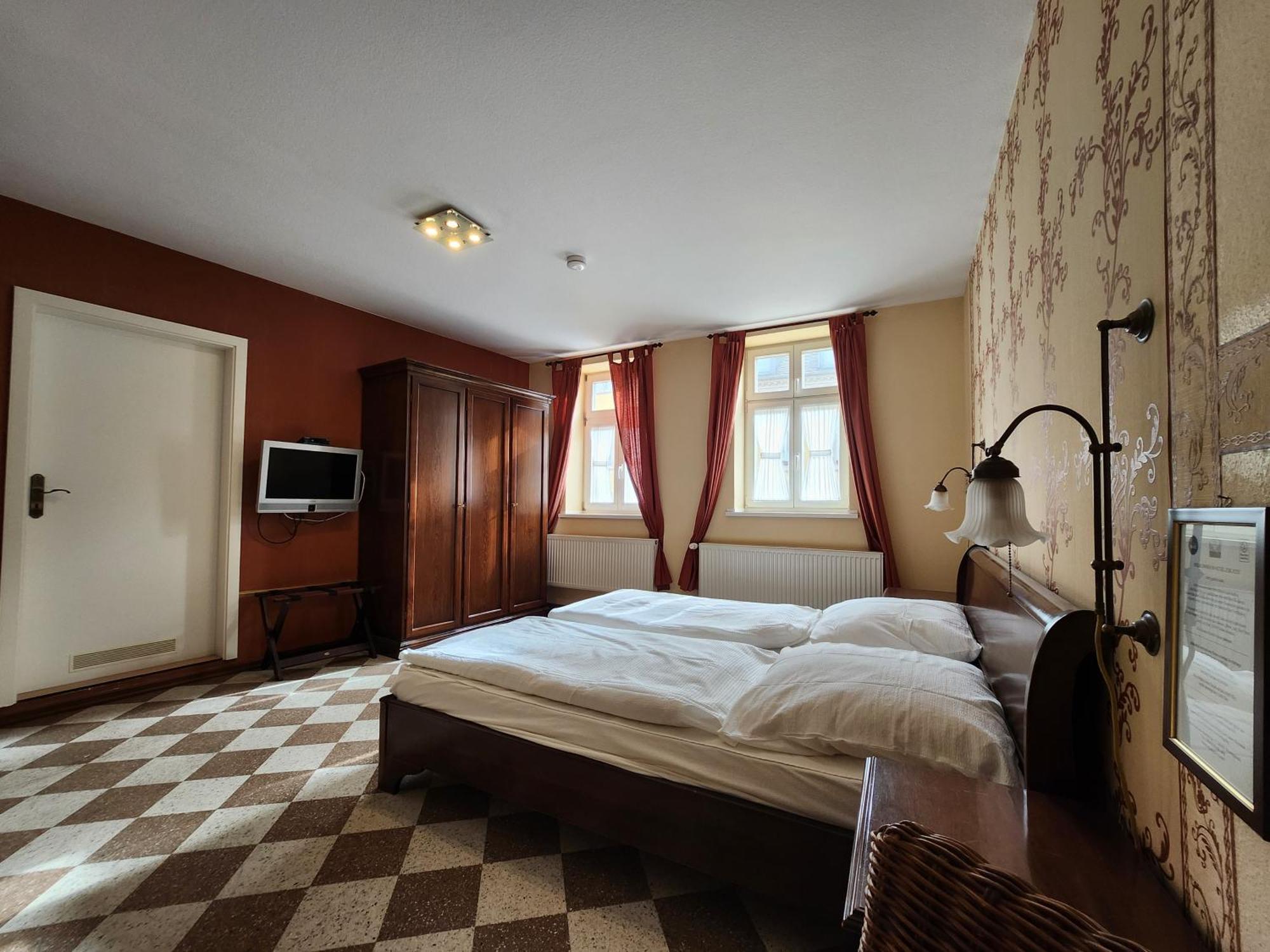 Hotel Garni Zur Post Wernigerode Bagian luar foto