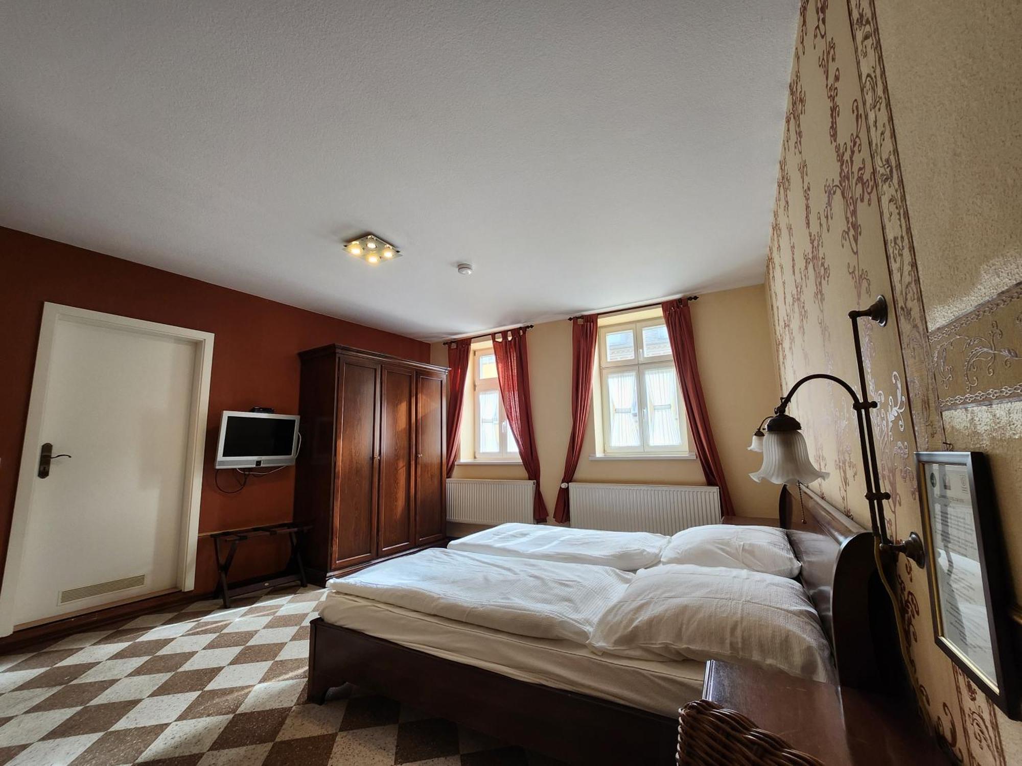 Hotel Garni Zur Post Wernigerode Bagian luar foto