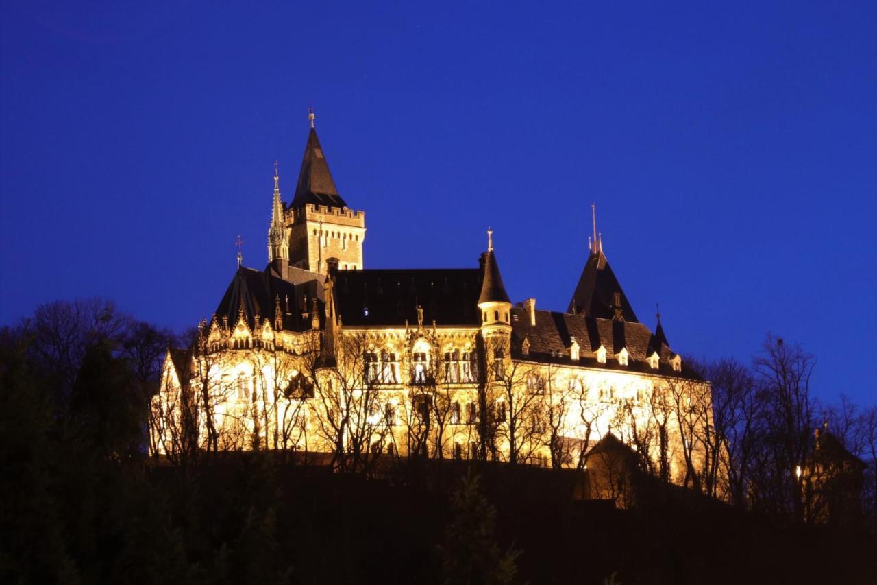 Hotel Garni Zur Post Wernigerode Bagian luar foto