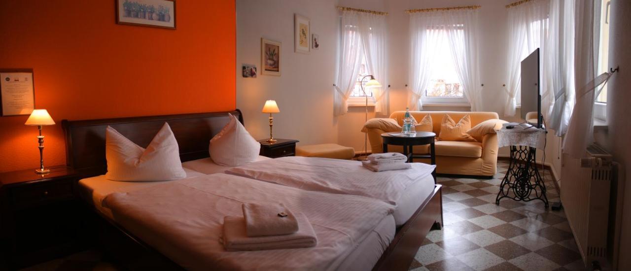 Hotel Garni Zur Post Wernigerode Bagian luar foto
